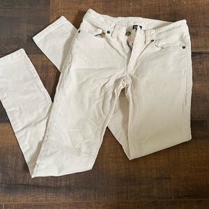 Patagonia Organic Cotton Cream Corduroy Pants